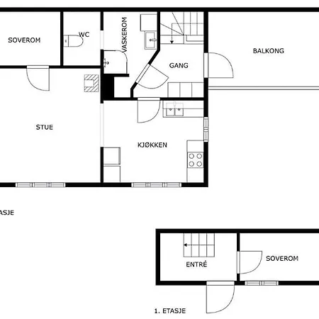 Apartman Romslig I Sentrum Med Egen Takterrasse *