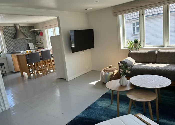 Romslig I Sentrum Med Egen Takterrasse *