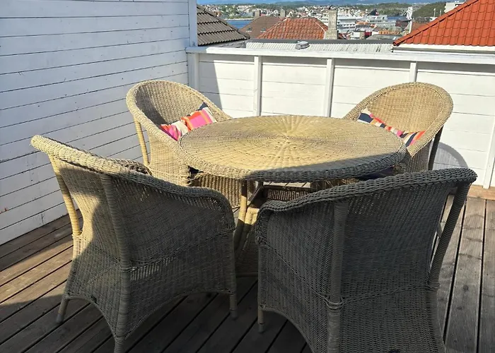 Romslig I Sentrum Med Egen Takterrasse Apartament Stavanger